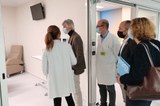 El conseller de Salut inaugura un nou espai polivalent transformable en UCI a Althaia