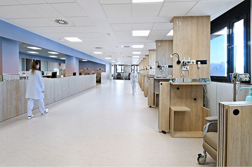 El nou Hospital de dia d’Oncologia i Hematologia d’Althaia, finalista en un prestigiós premi internacional de disseny